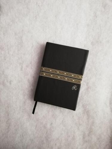 Carnet de note personnalisé avec galon au centre